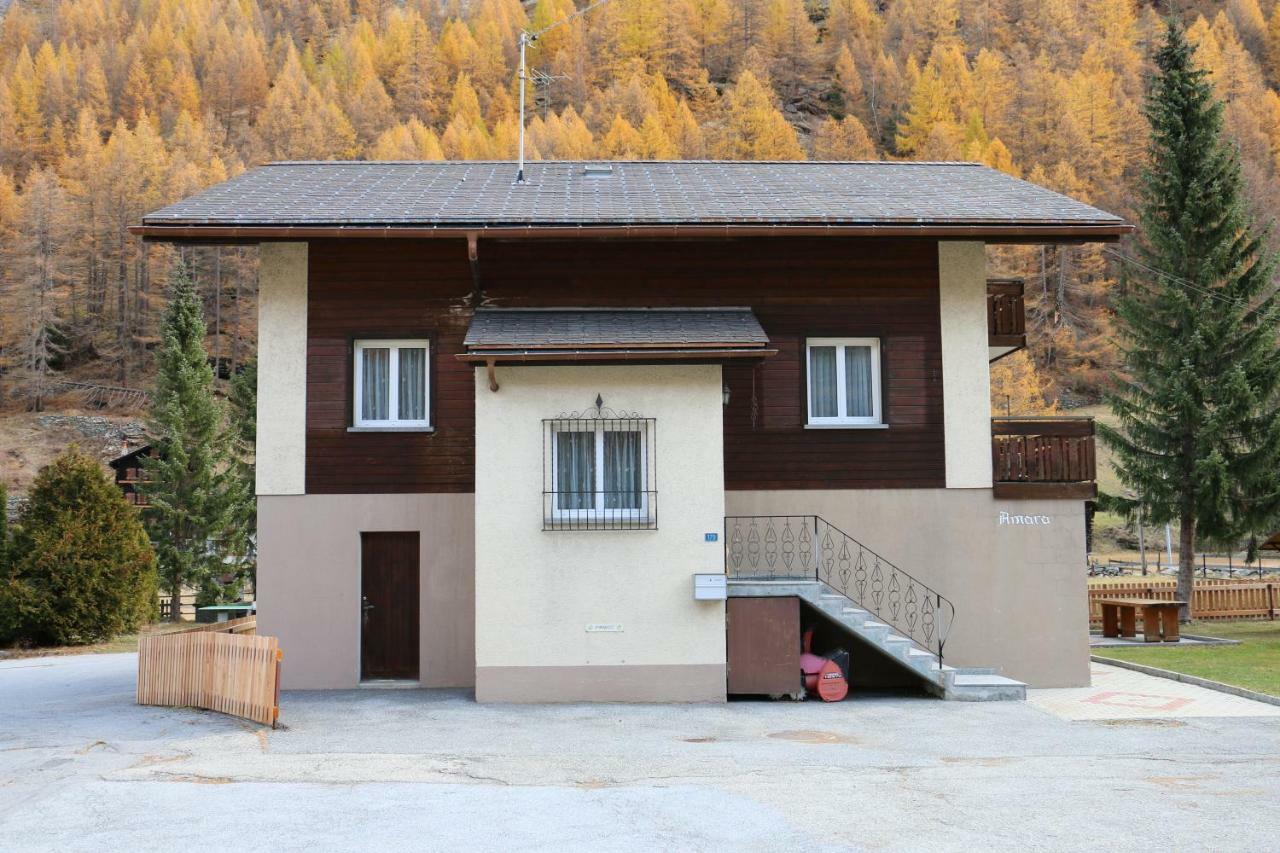 Haus Amara Daire Saas-Grund Dış mekan fotoğraf